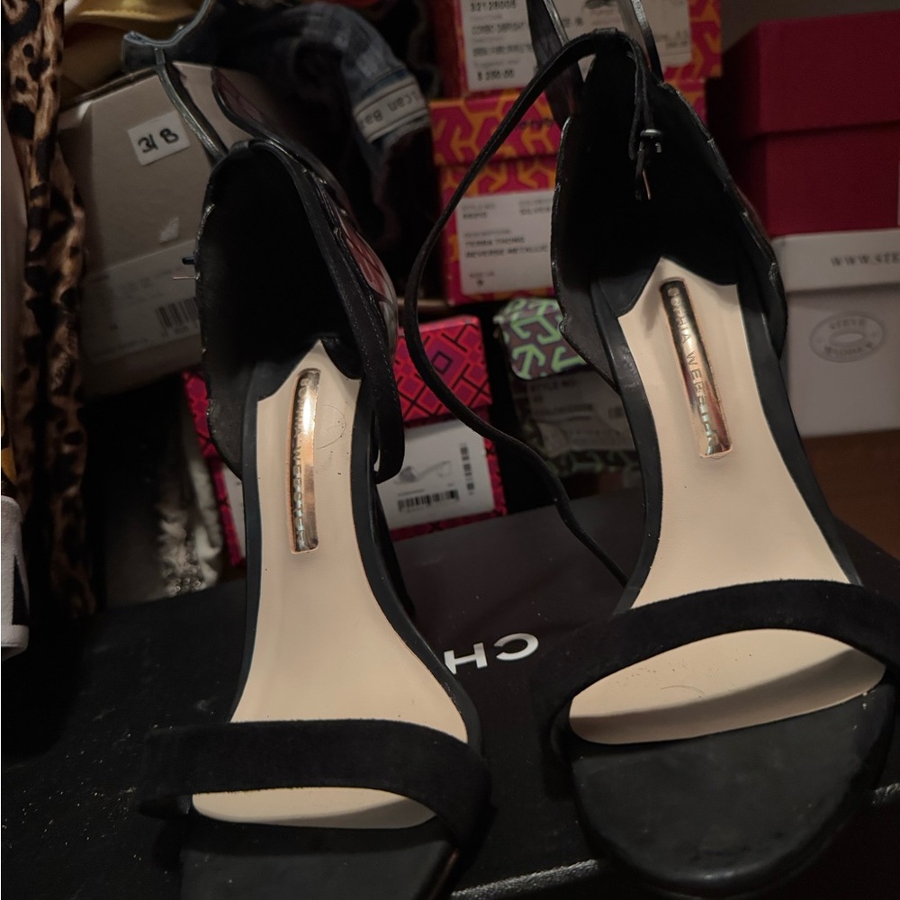 Sophia Webster Black and metallic